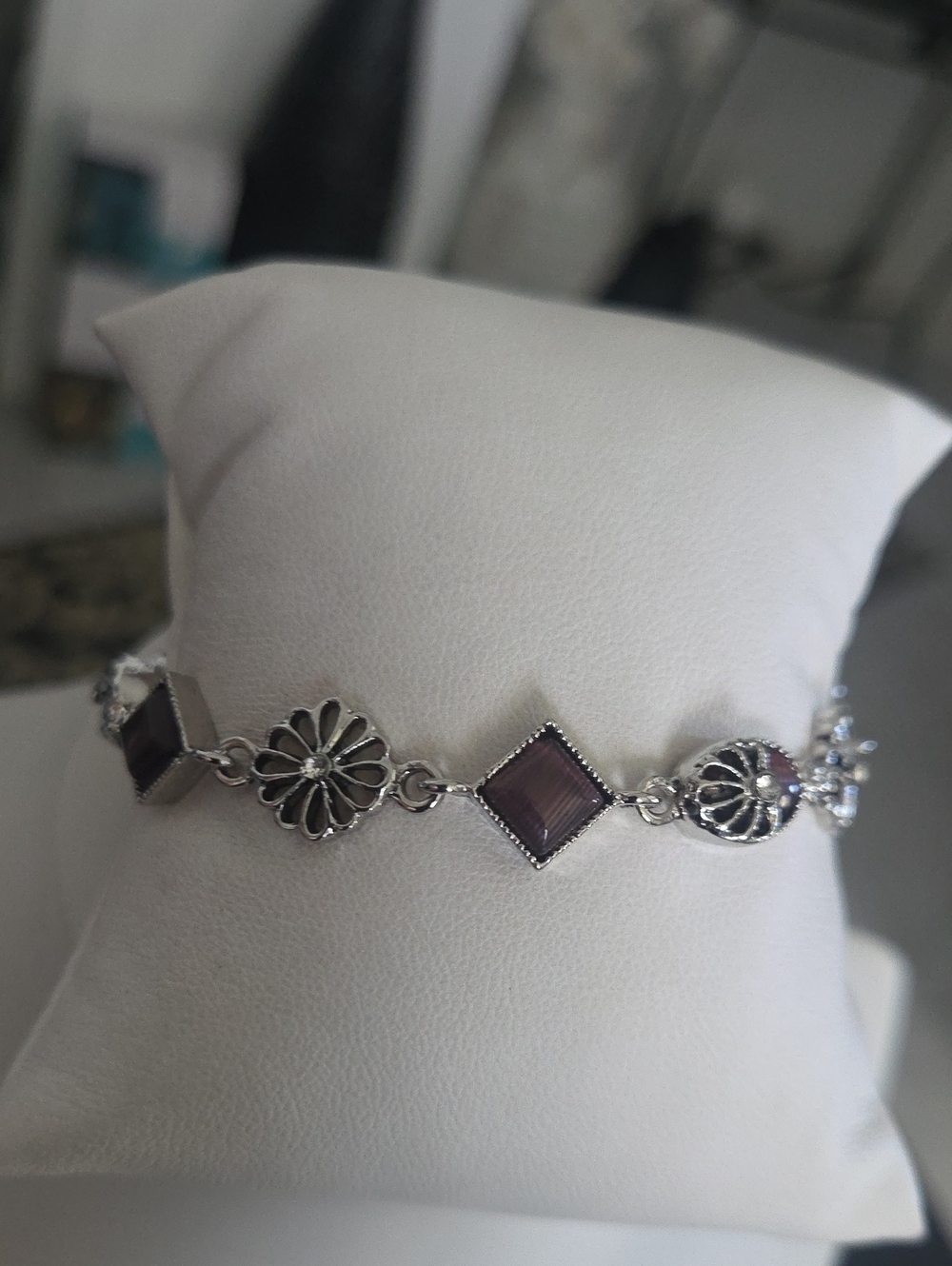 Paparazzi Eden Etiquette Purple Bracelet NWT